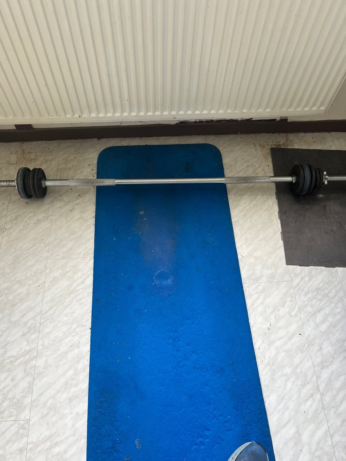 Barbell stang, Ophalen, Halterstangen