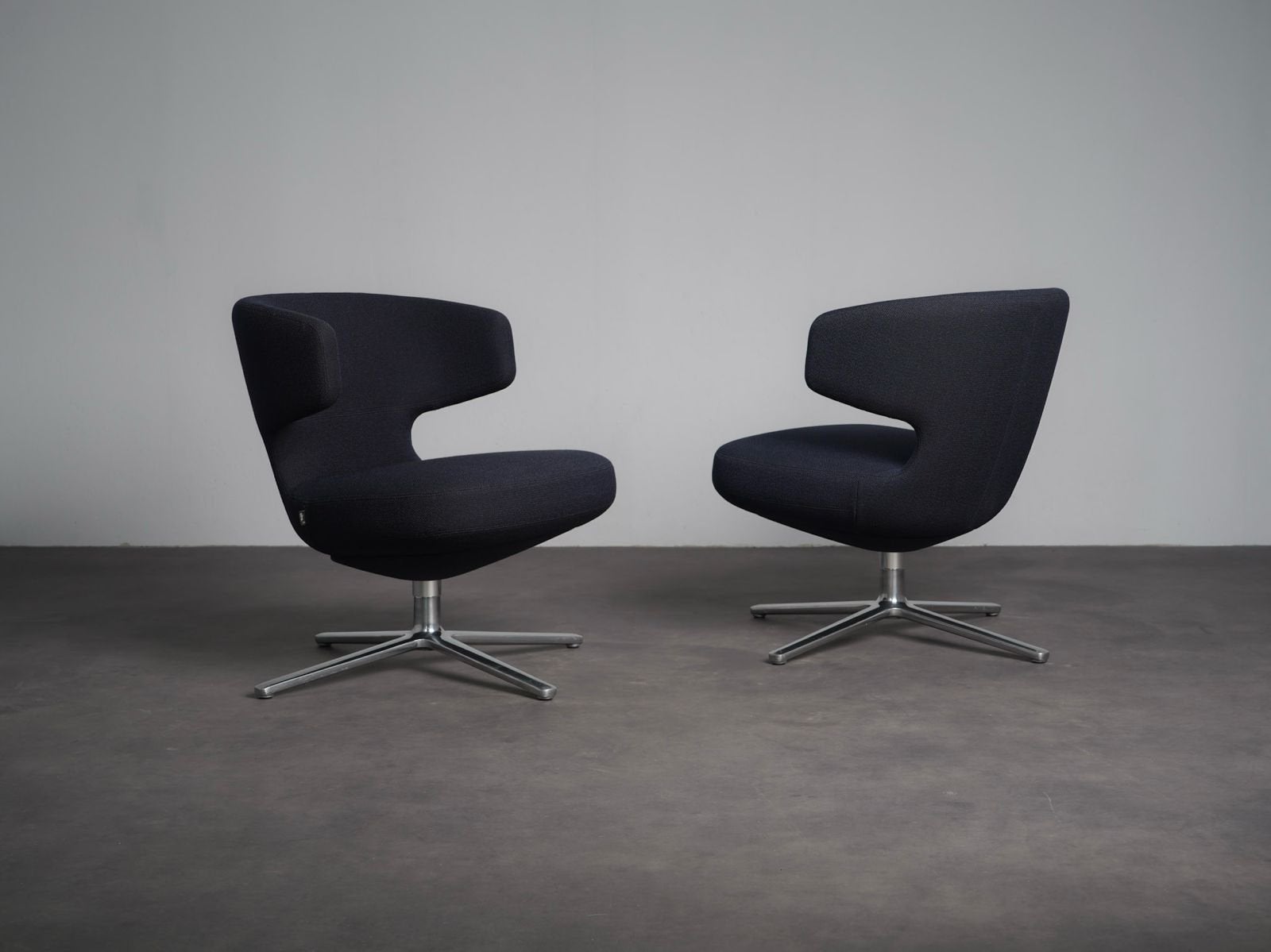 Prachtige Vitra Petit Repos fauteuils by Citterio - setprijs, Ophalen, Zo goed als nieuw, 75 tot 100 cm, Minder dan 50 cm