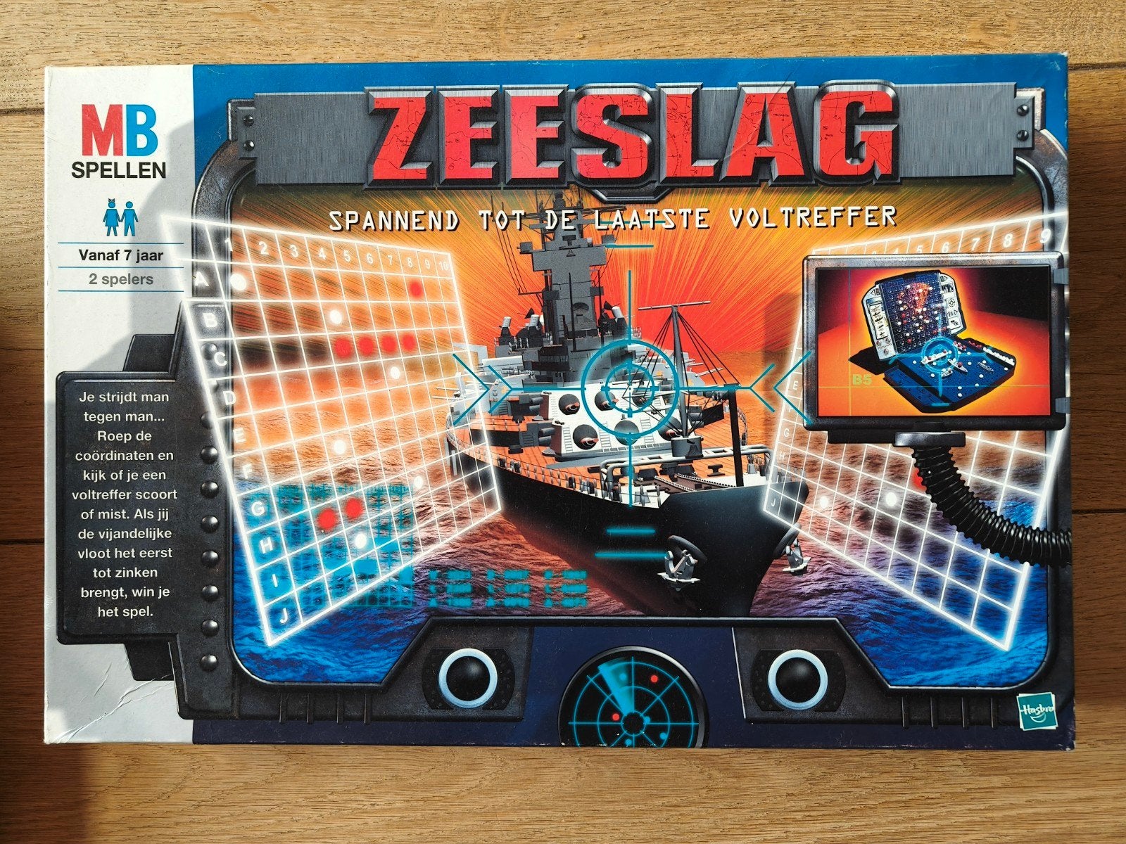 Zeeslag MB Spellen - Spannend tot de laatste voltreffer, Een of twee spelers, Ophalen of Verzenden, Gebruikt, MB Spellen