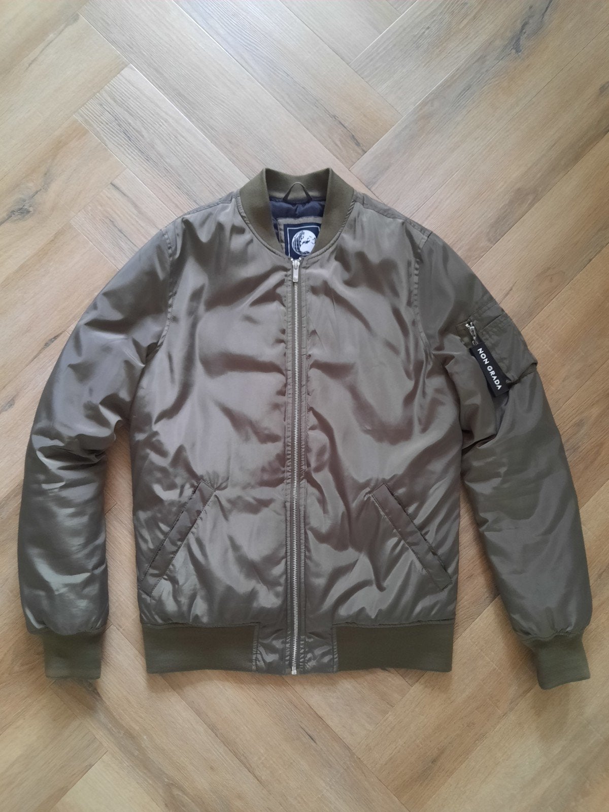 Mooie groene herenjas van The Sting maat S te koop, Ophalen of Verzenden, Zo goed als nieuw, The Sting, Groen