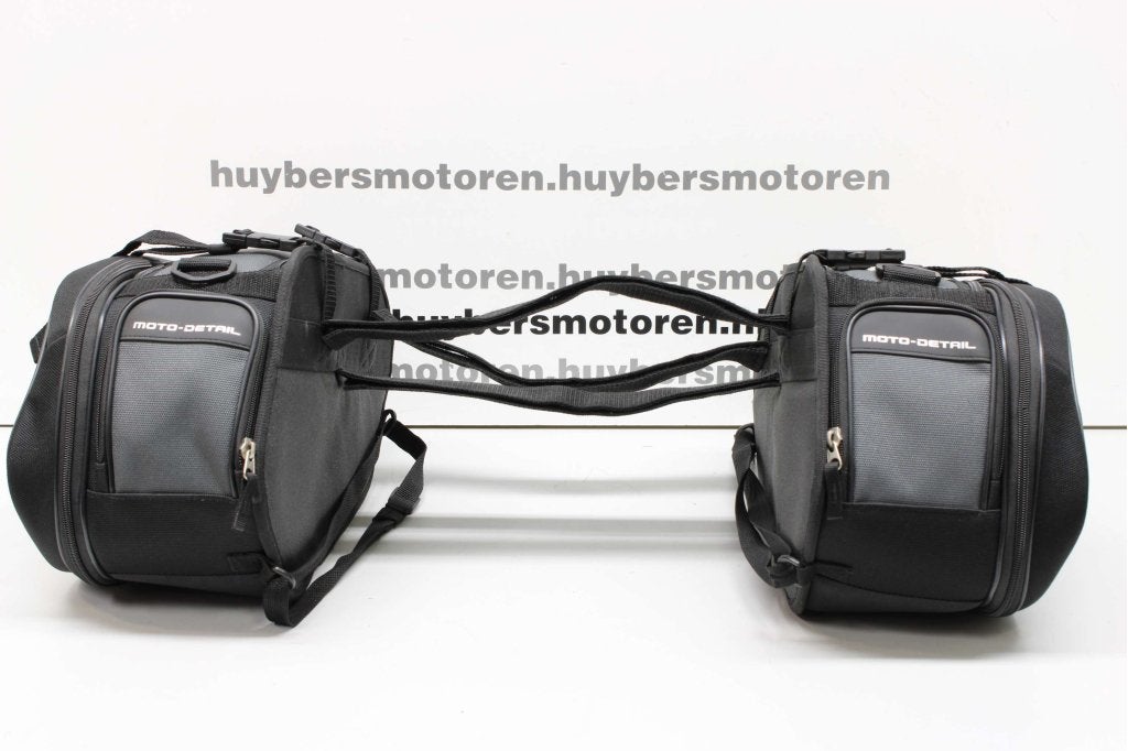 Zijtassen / Tassen set MotoDetail / Moto-Detail Universeel, Ophalen, Info@huybersmotoren.nl, Gebruikt, HM - Sale