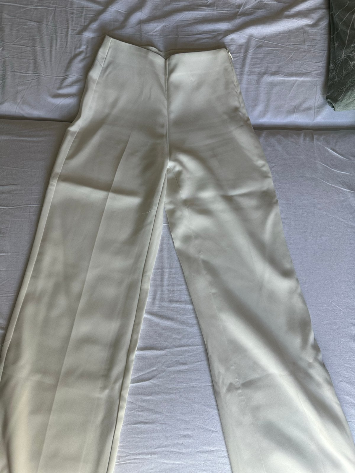 Witte pantalon van MNG in maat XS, Ophalen of Verzenden, Zo goed als nieuw, Maat 34 (XS) of kleiner, Wit