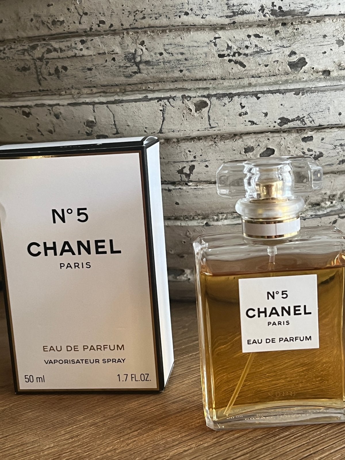 Chanel 5 eau de parfum 50 ml, Verzamelen, Ophalen of Verzenden, Zo goed als nieuw, Parfumfles