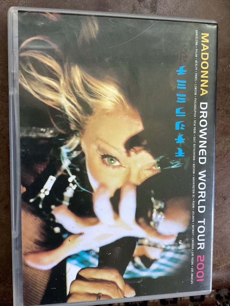 Madonna Drowned World Tour 2001 DVD, Alle leeftijden, Ophalen of Verzenden, Concert, Gebruikt