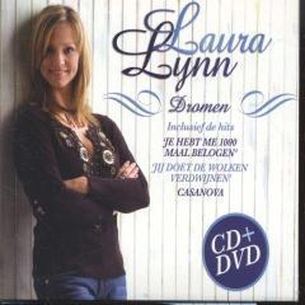 Laura Lynn - Dromen CD+DVD (Inclusief hits), Inclusief DVD, Nieuw in verpakking, Album, Schlager