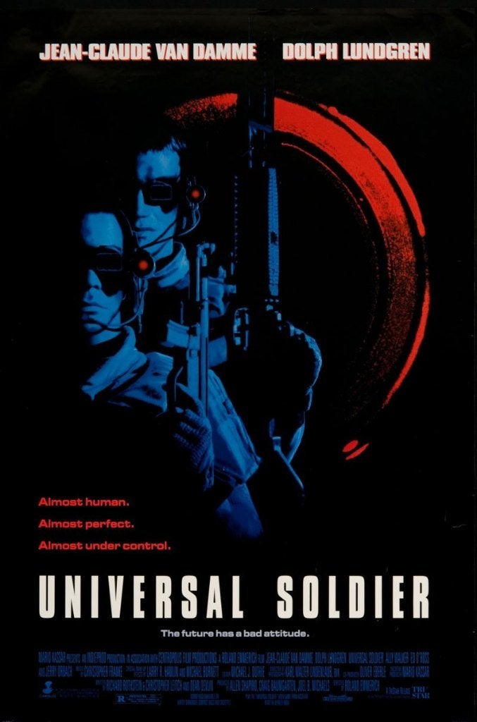 DVD - Universal soldier (1992), Vanaf 16 jaar, Ophalen of Verzenden, Zo goed als nieuw, Science Fiction