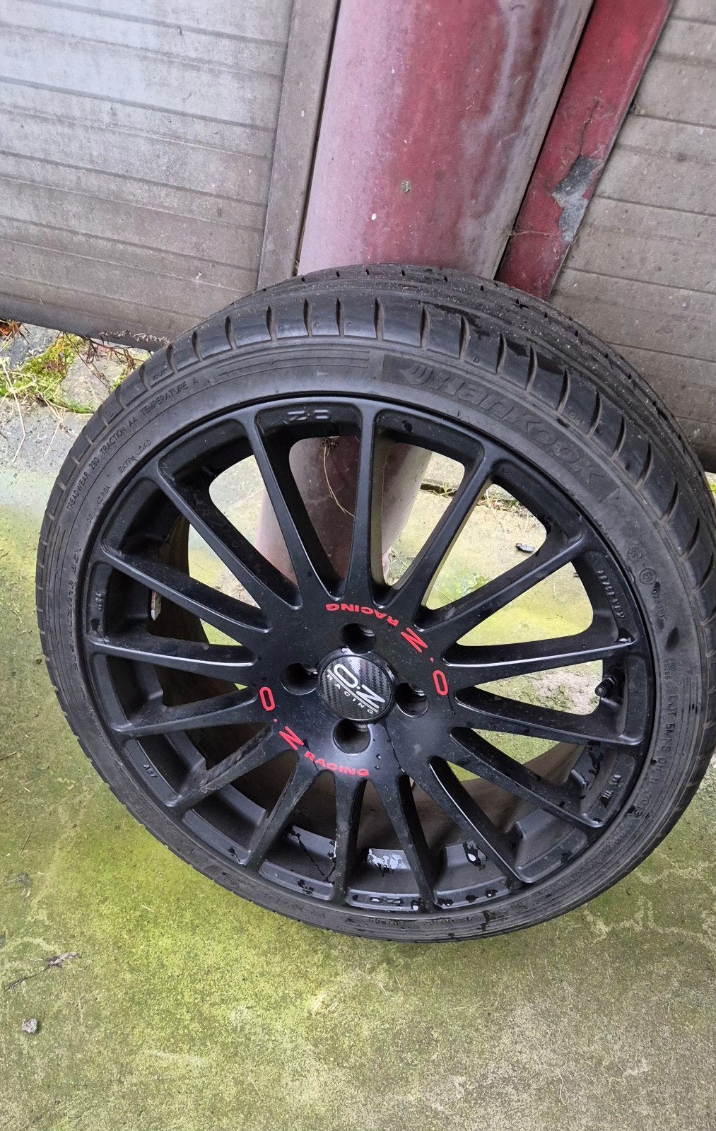 OZ RACING SUPERTURISMO GT mat zwart in 18 inch, Ophalen, 18 inch, Gebruikt, Banden en Velgen