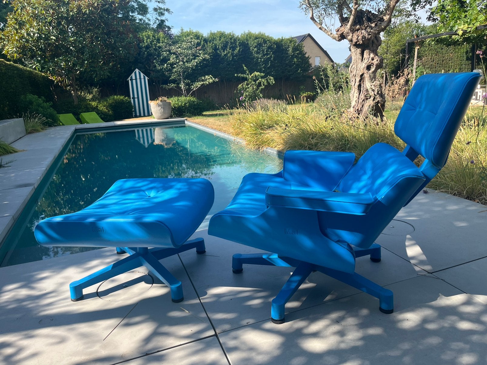 Mal 1956 lounge chair, Ophalen, Zo goed als nieuw, Stoel