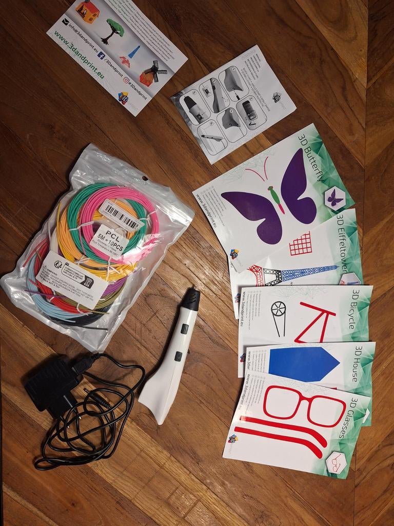 3D Printing Pen XL Starterkit - met nieuw filament, Ophalen of Verzenden, Zo goed als nieuw, Filament