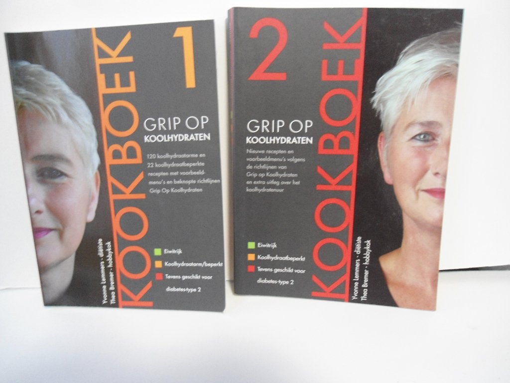 3* Yvonne Lemmers				Grip op koolhydraten, Boeken, Ophalen of Verzenden, Zo goed als nieuw