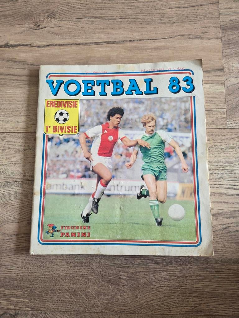 Panini Voetbal 83, Verzamelen, Sportartikelen en Voetbal, Ophalen of Verzenden, Gebruikt, Ajax, Poster, Plaatje of Sticker