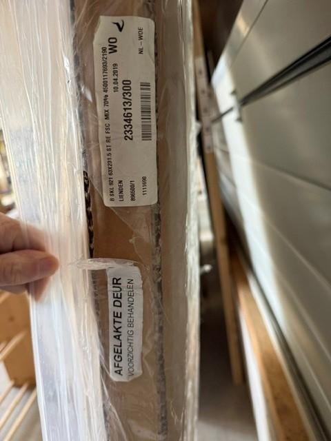 binnendeur, Doe-het-zelf en Verbouw, Deuren en Horren, Ophalen, Minder dan 80 cm, 215 cm of meer, Binnendeur