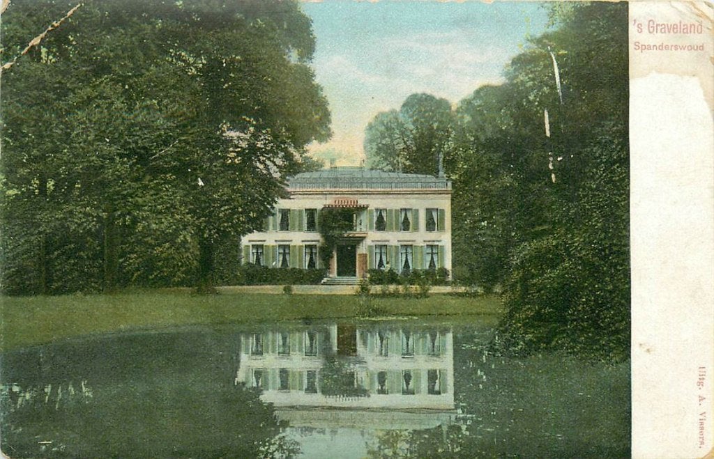 701-092-009 s Graveland Spanderswoud, Verzenden, Voor 1920, Noord-Holland