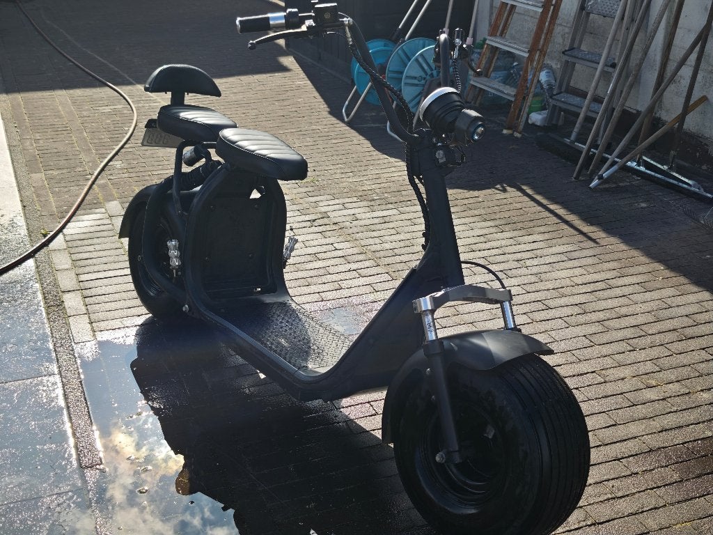 Citycoco / E Scooter - Mat Zwart, Fietsen en Brommers, Gebruikt, Elektrisch, Ophalen, Overige merken