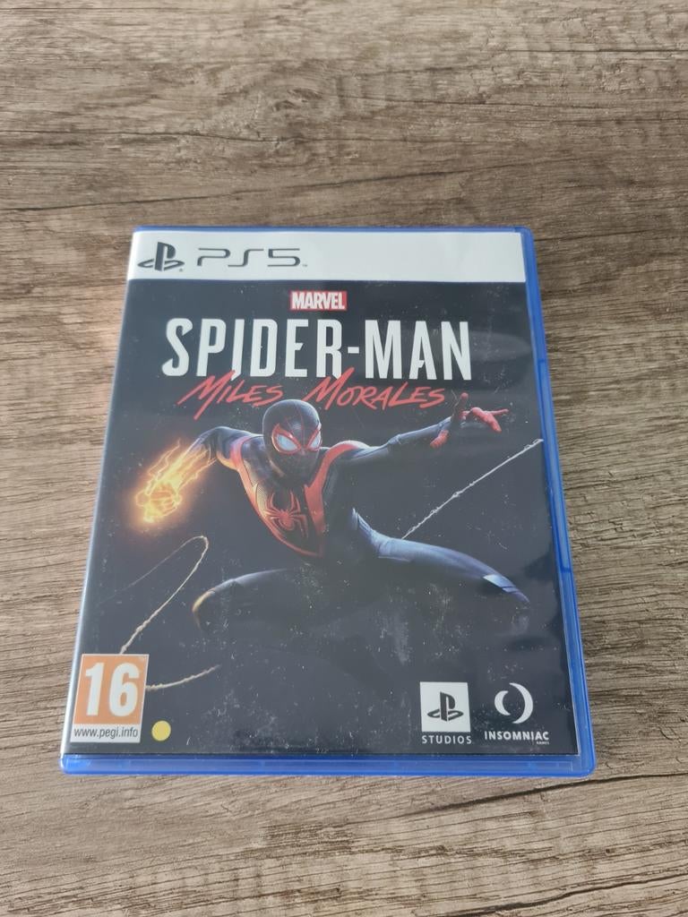 Spider-Man Miles Morales PS5 - Zo goed als nieuw, Spelcomputers en Games, Games | Sony PlayStation 5, Avontuur en Actie, 1 speler