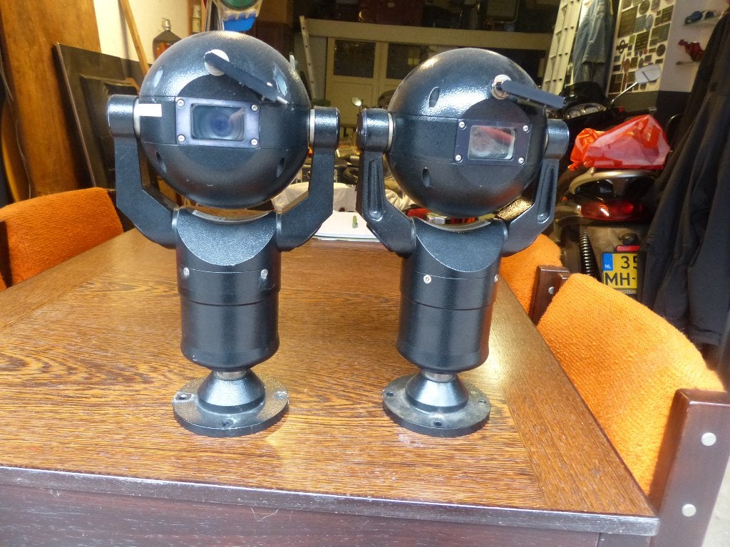 Bosch MIC 400 PTZ beveiligingscamera, 2 stuks., Audio, Tv en Foto, Ophalen, Gebruikt, Buitencamera