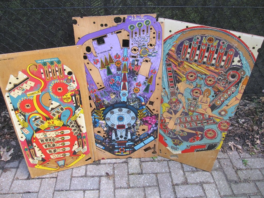 restlot playfields, enkel ophalen !, Ophalen, Gebruikt, Onderdeel of Defecte kast
