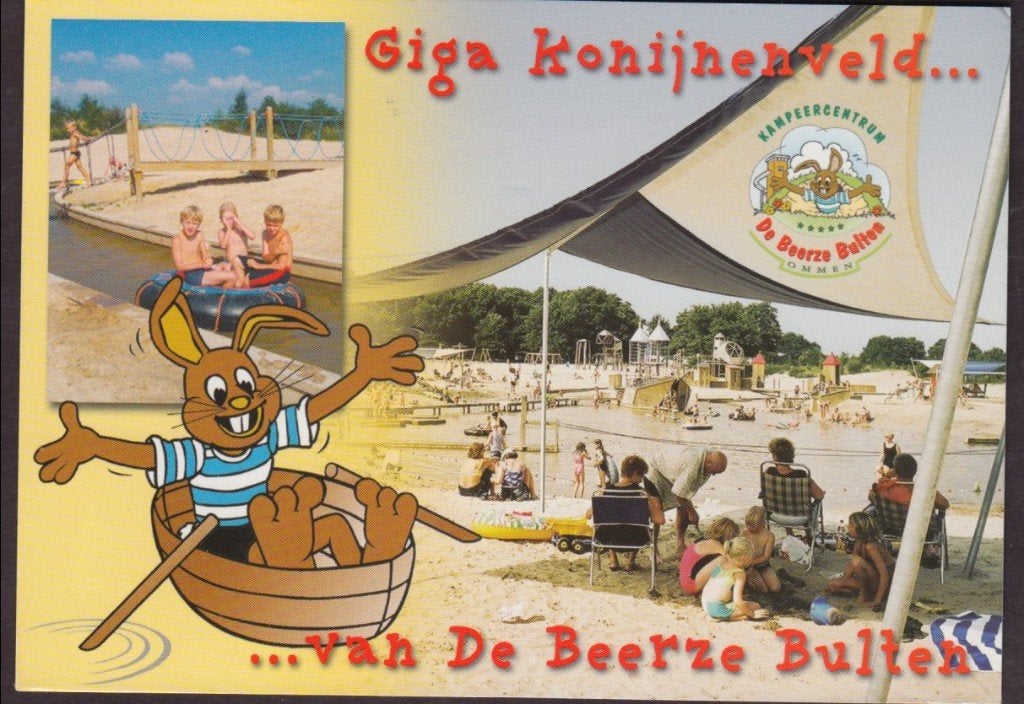 De Beerze Bulten Giga Konijnenveld Gelopen 2005, Verzenden, 1980 tot heden, Gelopen, Overijssel
