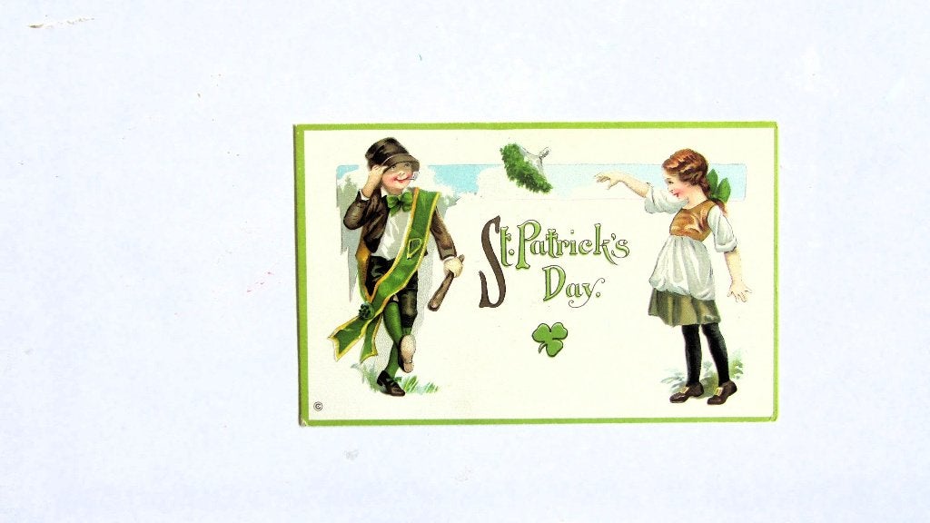 St Patrick,s Day, Ophalen, Voor 1920, Ongelopen, Feest(dag)