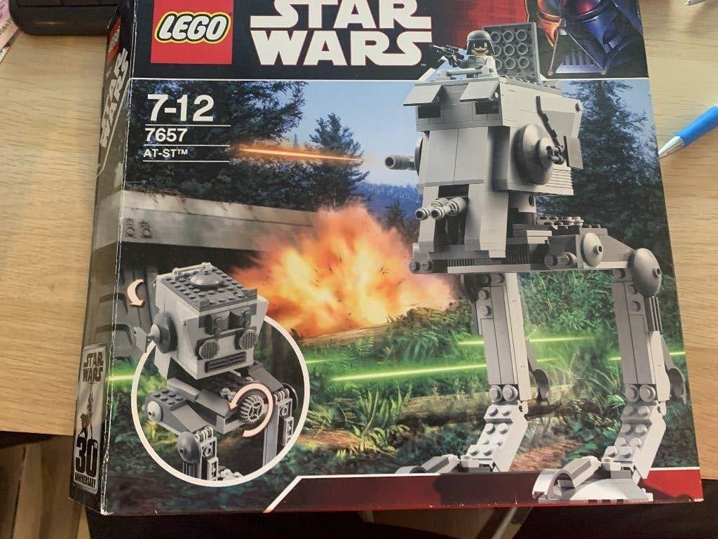7657 Star Wars AT-ST, Star Wars, Lego, Ophalen of Verzenden, Zo goed als nieuw