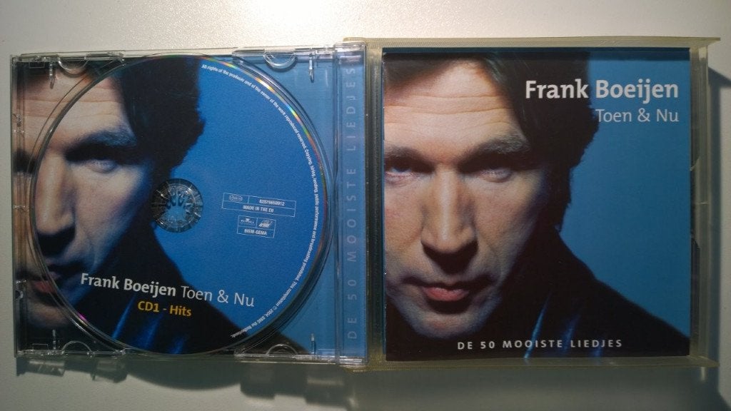 Frank Boeijen - Toen & Nu (Inclusief Lyrics Boek), Cd's en Dvd's, Ophalen of Verzenden, Zo goed als nieuw, Pop, Album