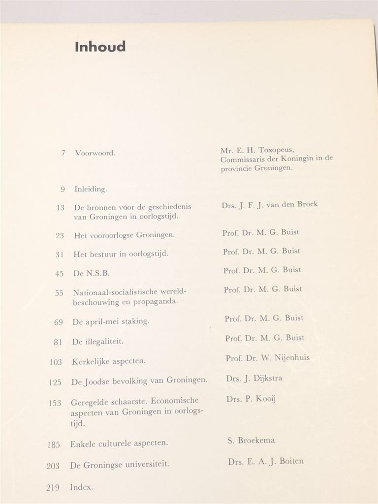 Groningen in Oorlogstijd — Bezetting 1940-1945, Ophalen of Verzenden, Tweede Wereldoorlog, Gelezen, Overige onderwerpen