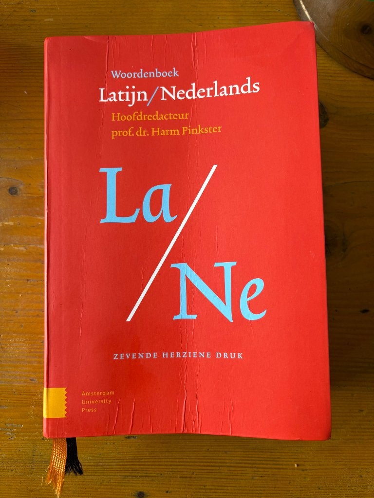 Woordenboek Latijn Nederlands, Boeken, Woordenboeken, Harm Pinkster, Latijn, Overige uitgevers, Ophalen of Verzenden
