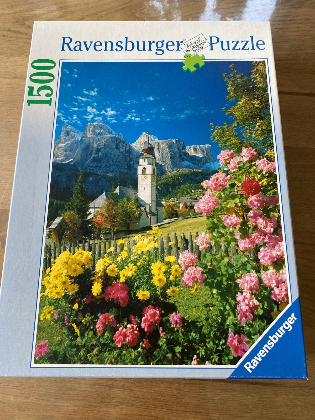 Ravensburger Legpuzzel 1500 stukjes - Italiaanse Dolomieten, Ophalen of Verzenden, 500 t/m 1500 stukjes, Zo goed als nieuw, Legpuzzel