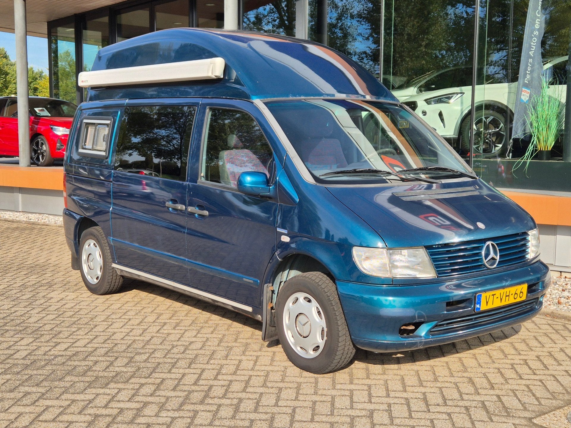 Mercedes-Benz Vito 108 D Amigo, Buscamper of Camperbus, Mercedes-Benz, Bedrijf, Luifel