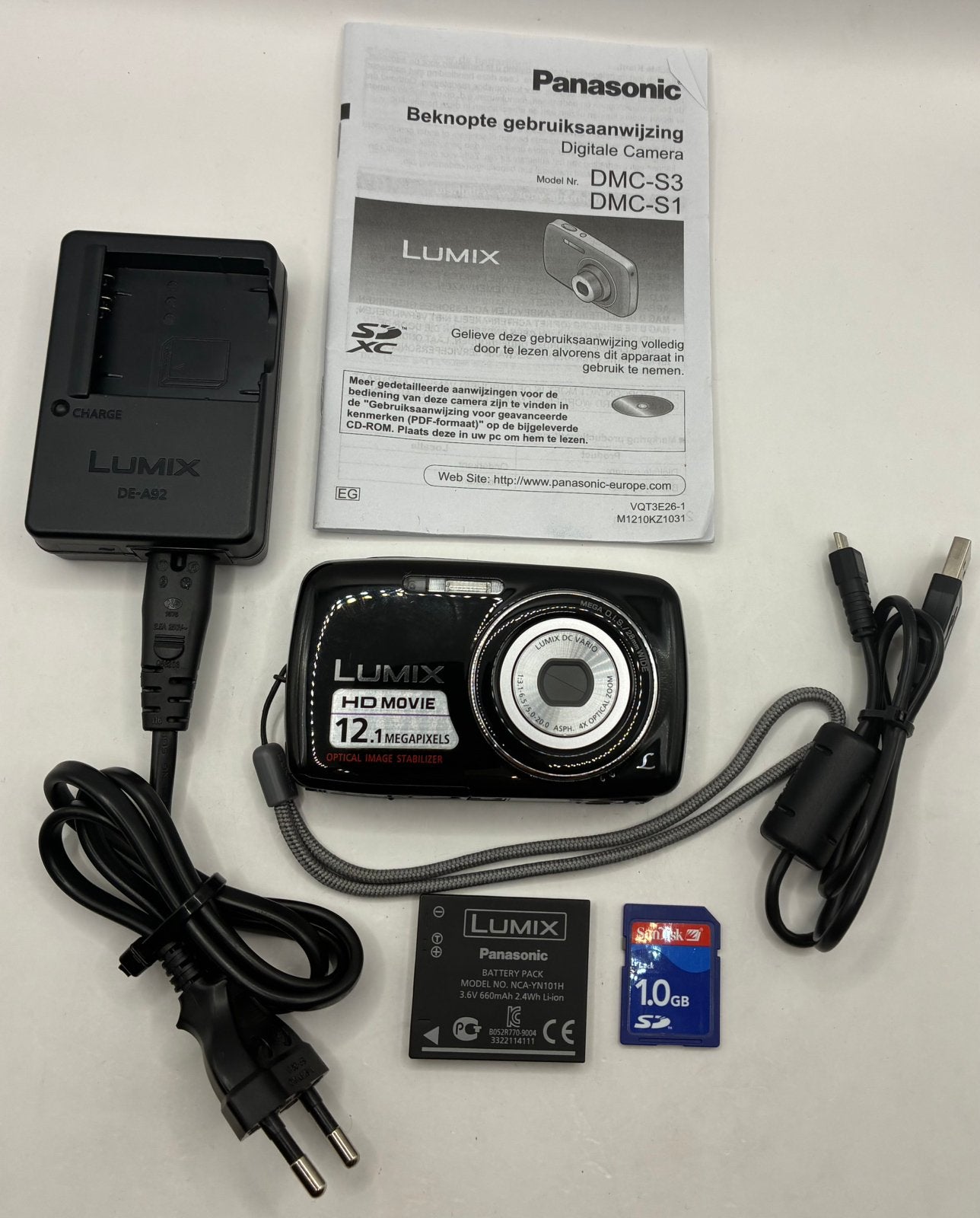 Panasonic Lumix DMC-S1 - compact camera, Ophalen of Verzenden, Zo goed als nieuw, Overige Merken, 8 keer of meer