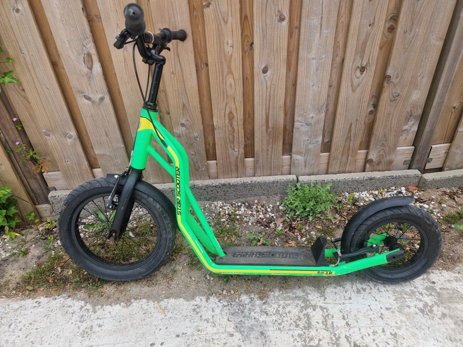 Star scooter step, Ophalen, Gewone step