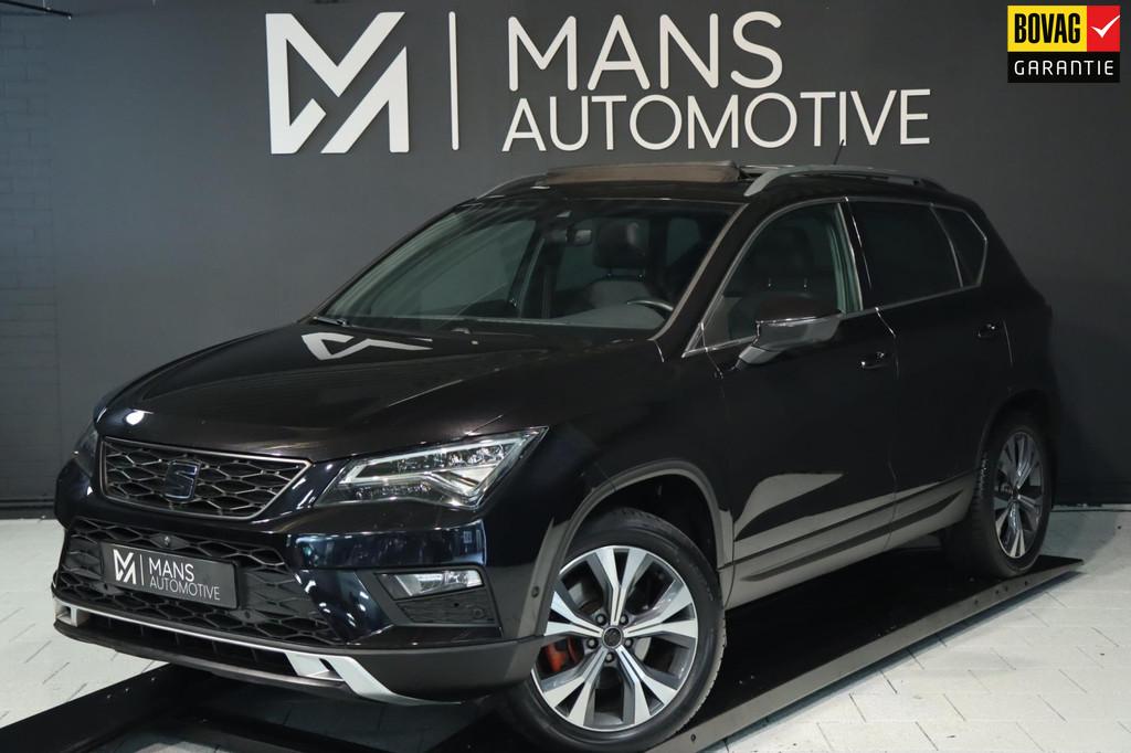 SEAT Ateca 1.4 EcoTSI Xcellence 4DRIVE / PANODAK / KEYLESS /, Automaat, Gebruikt, Zwart, 4 cilinders
