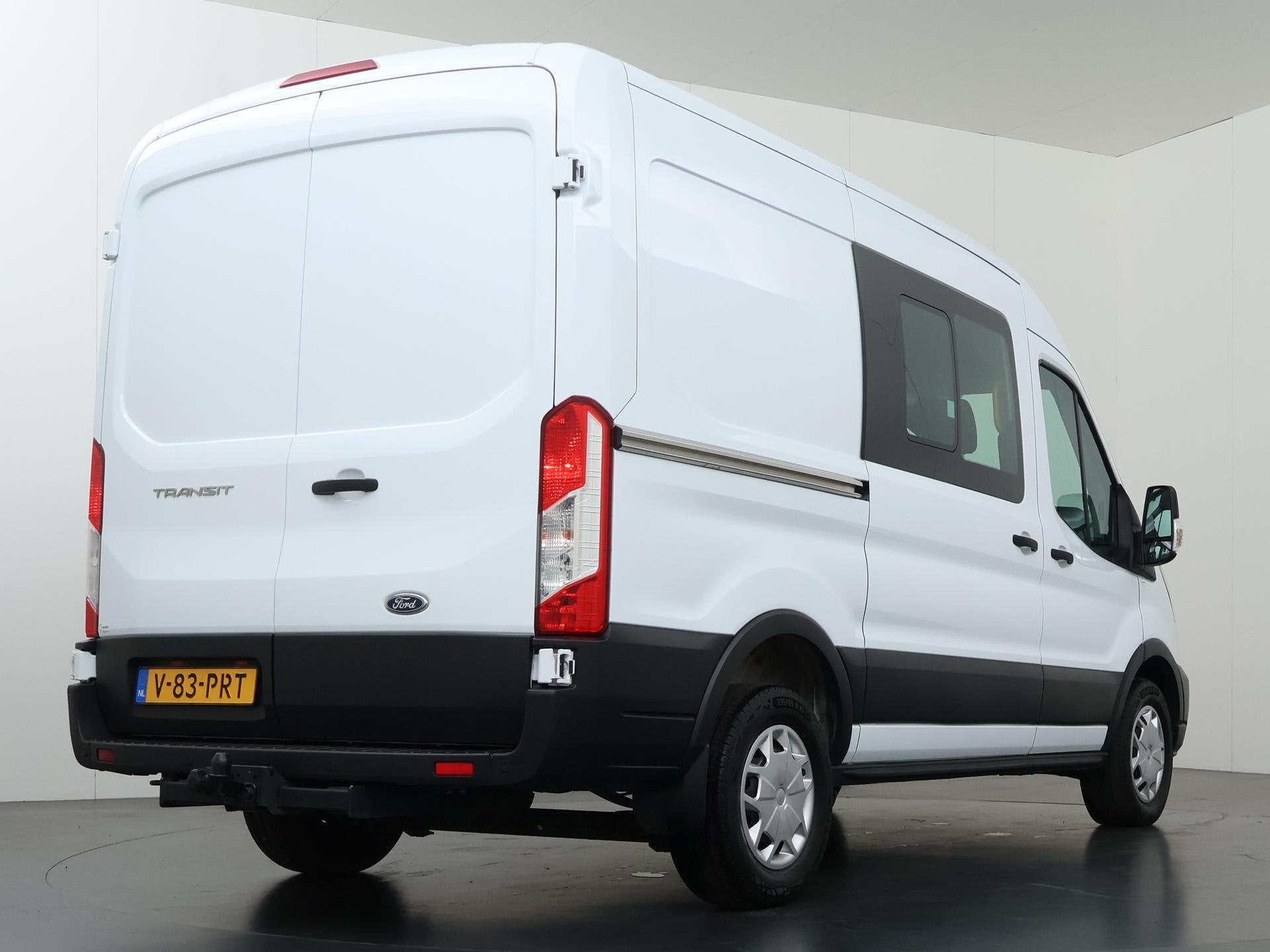 Ford Transit 330 2.0 TDCI L2 H2 Dubbele Cabine Trend, Auto's, Bluetooth, Stof, 4 cilinders, 129 pk
