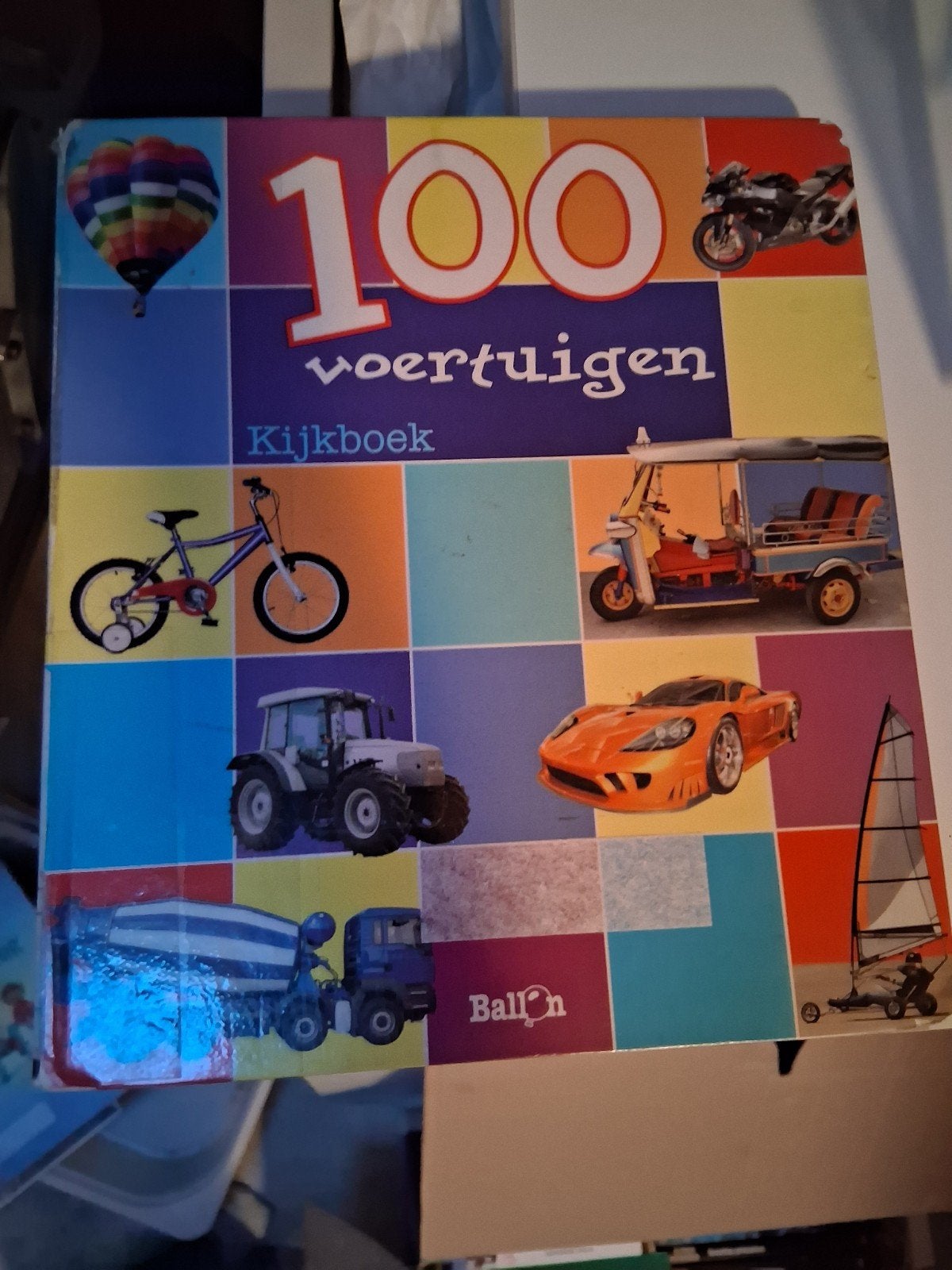 100 Voertuigen Kijkboek - Educatief Kinderboek, Ophalen of Verzenden, Zo goed als nieuw, Onbekend, Non-fictie