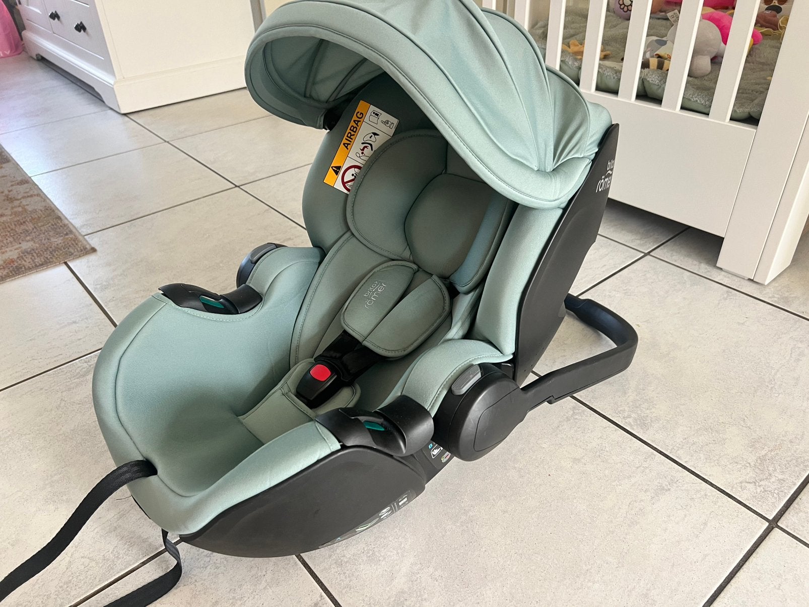 Britax Romer babystoeltje, Ophalen, Romer, Autogordel, Zo goed als nieuw