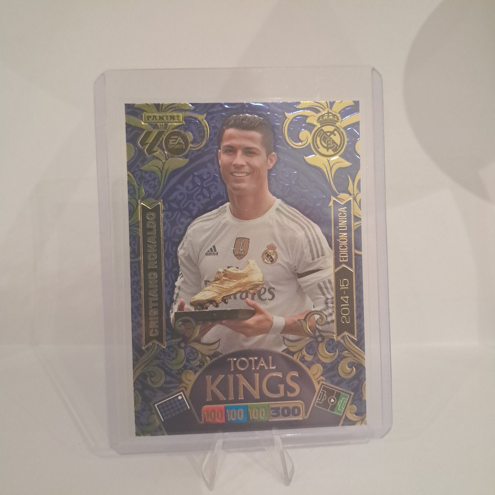panini total kings cristiano ronaldo laliga, Ophalen of Verzenden, Nieuw, Plaatje