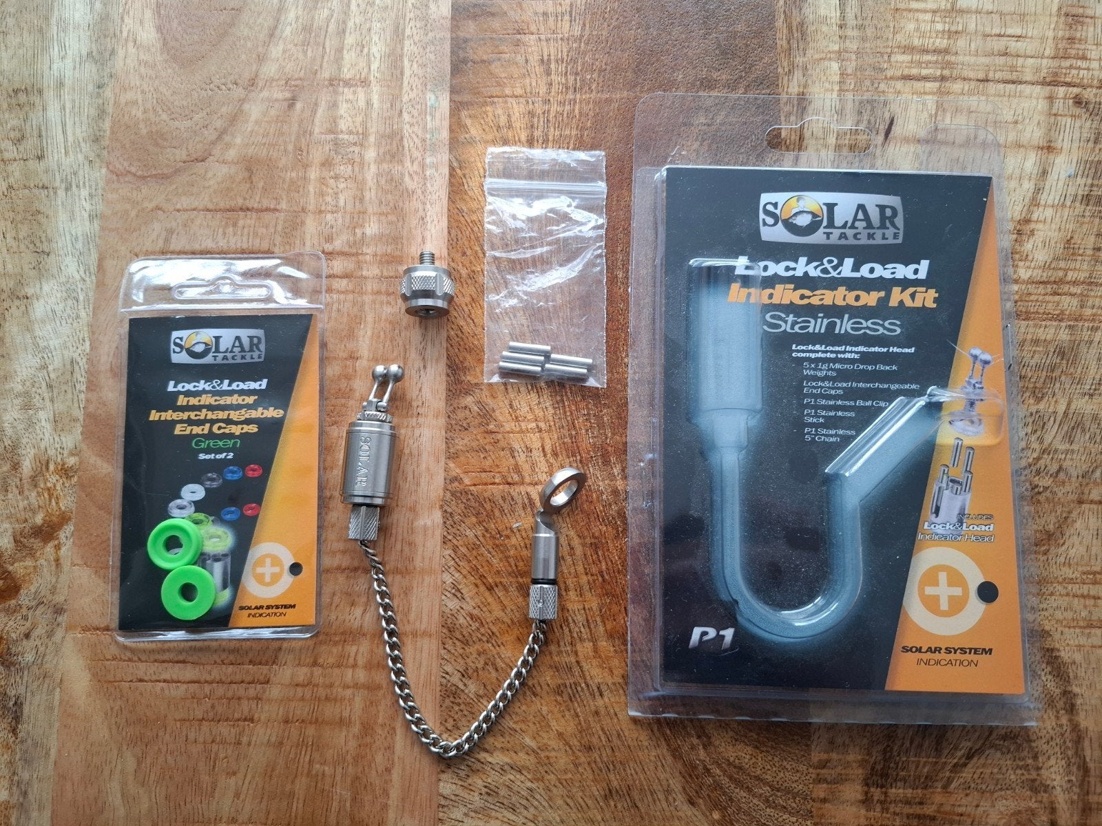 1x Solar lock en load stainless set met extra's NIEUW, Ophalen of Verzenden, Nieuw