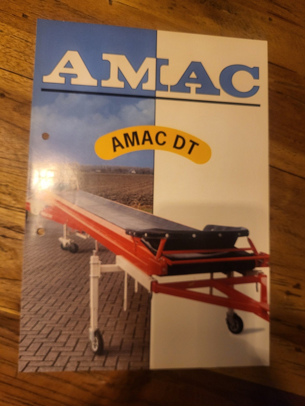 tractor folder AMAC DT, Ophalen of Verzenden, Zo goed als nieuw, Folder