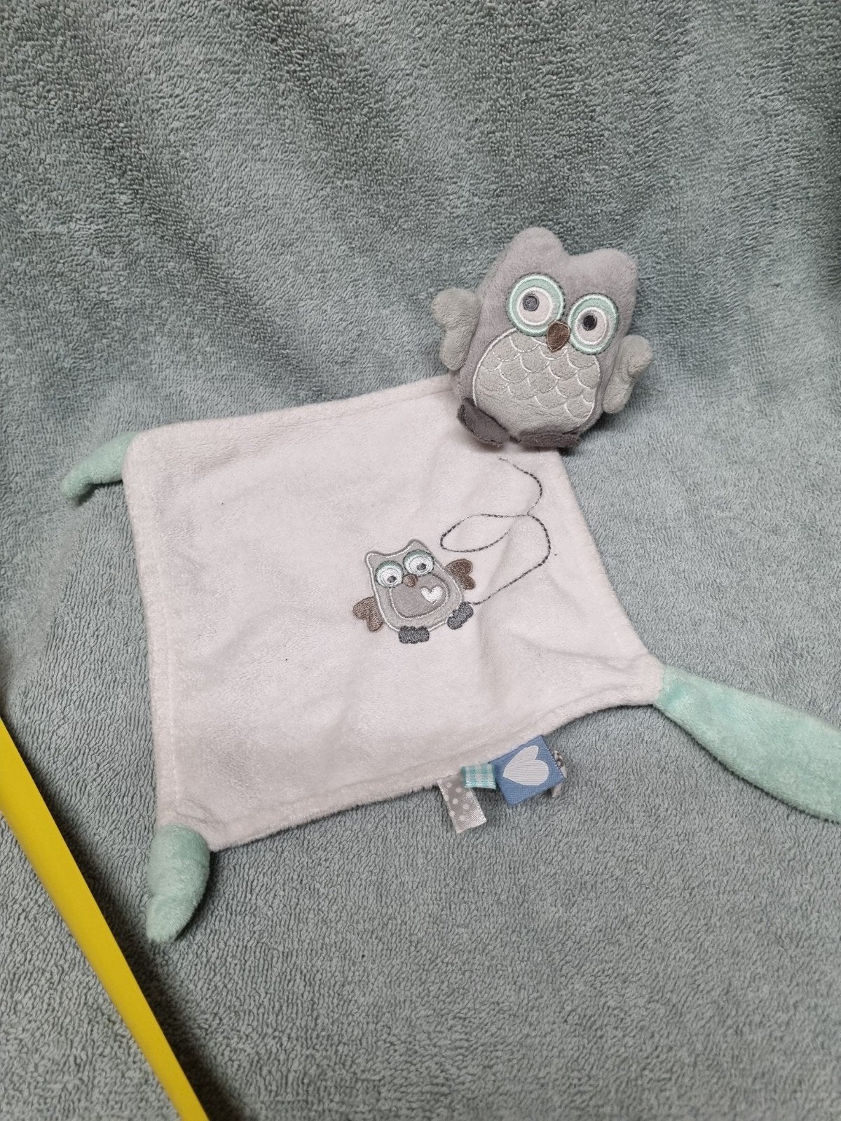 uil knuffel doekje nr 50, Kinderen en Baby's, Speelgoed | Knuffels en Pluche, Ophalen of Verzenden, Overige typen