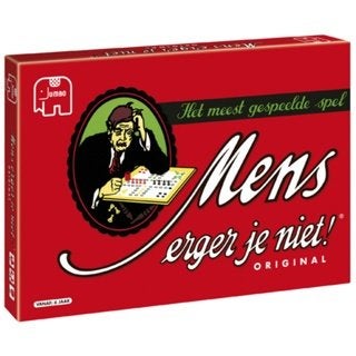 Mens erger je niet - Bordspel | ophalen mogelijk Zoetermeer, Jumbo, Jumbo, Ophalen of Verzenden, Een of twee spelers