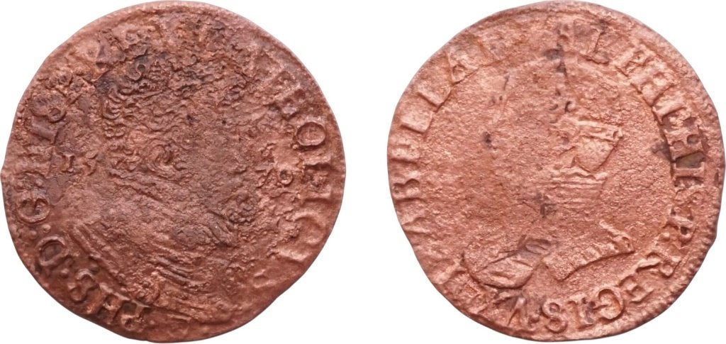 Jeton 1570, Utrecht, Philips II en Isabella, Postzegels en Munten, Munten | Nederland, Verzenden, Vóór koninkrijk, Overige waardes