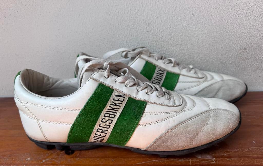 Bikkembergs sneekers leder, Ophalen of Verzenden, Zo goed als nieuw, Zwart