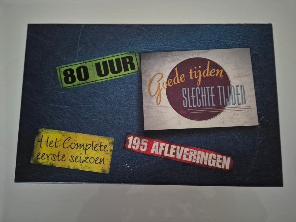 goede tijden slechte tijden seizoen 1 compleet, Seizoen 1, Drama, Zo goed als nieuw, Inclusief doosje