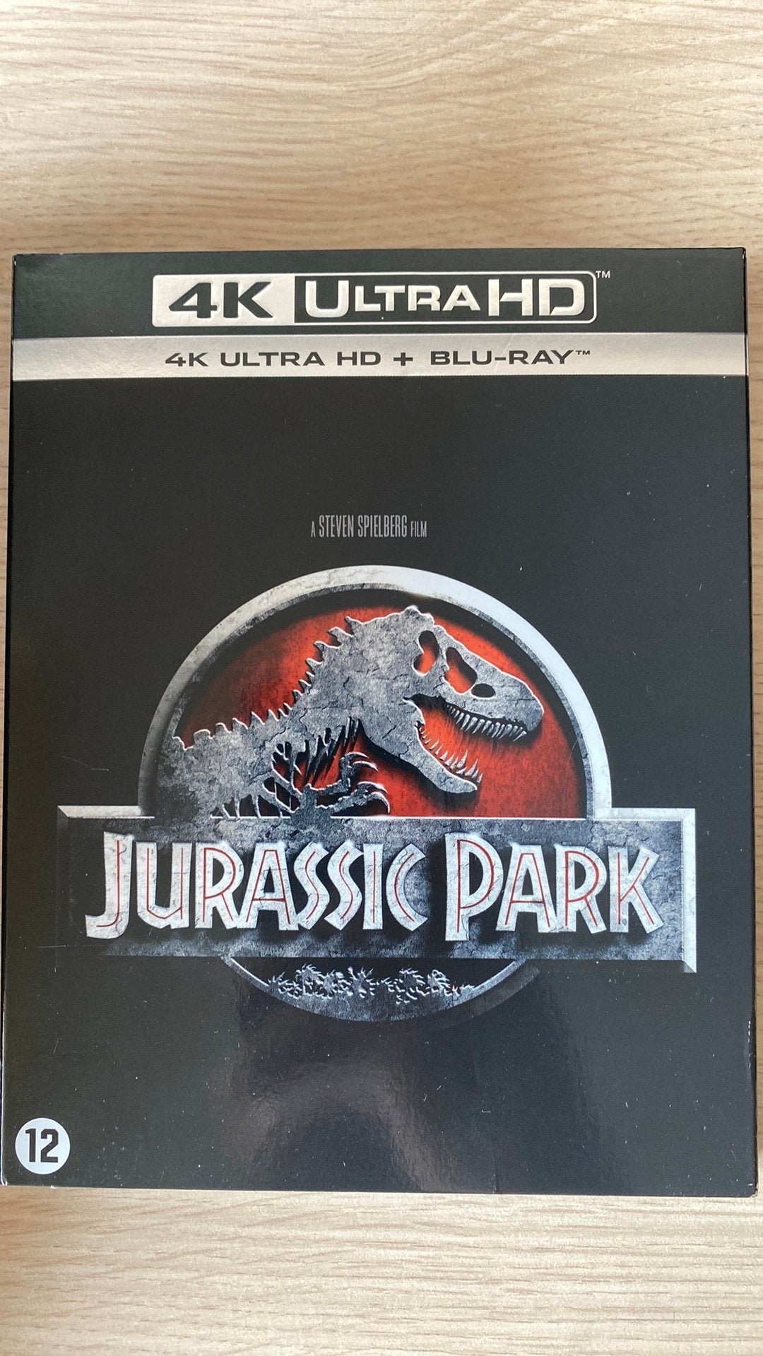 Jurassic Park 4K uhd blu ray NL versie met slipcover, Cd's en Dvd's, Ophalen of Verzenden, Zo goed als nieuw, Actie