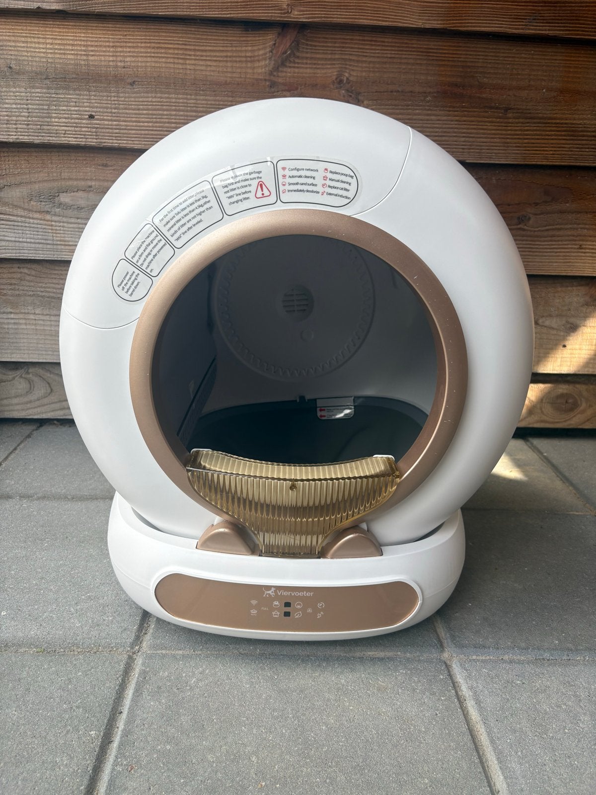 Viervoeter Fresh 3 zelfreinigende kattenbak, Dieren en Toebehoren, Kattenbakken, Ophalen, Zelfreinigend, Zo goed als nieuw