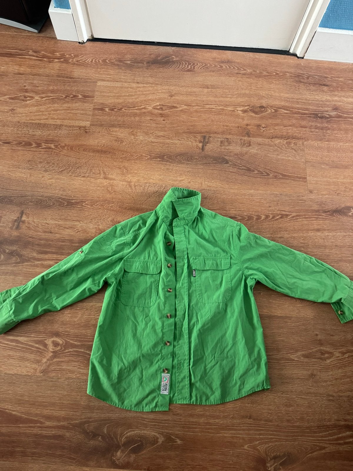 Scouting blouse maat 140, Verzenden, Gebruikt, Jongen of Meisje, Overhemd of Blouse