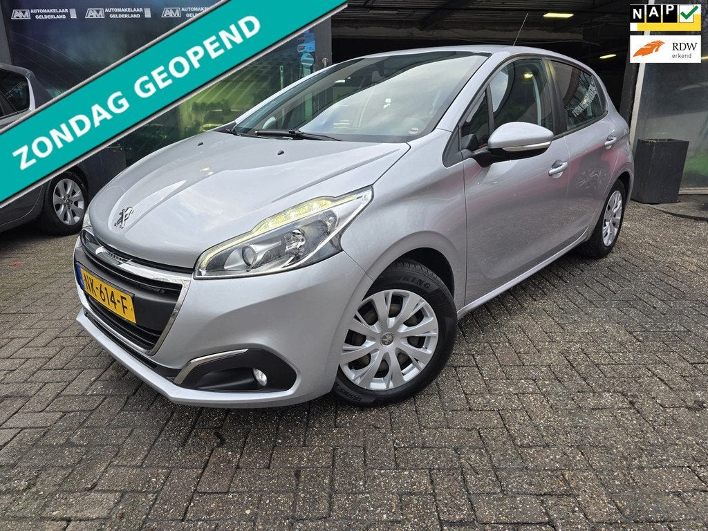 Peugeot 208 1.2 80 PK Blue Lion | 3E EIGENAAR | 12MND GARANT, Voorwielaandrijving, Stof, Gebruikt, 1199 cc
