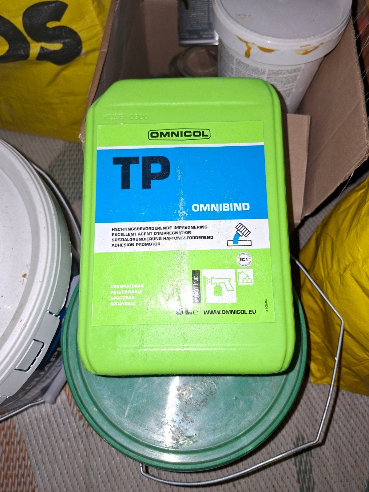 Omnicol Omnibind TP 1L, Doe-het-zelf en Verbouw, Verf, Beits en Lak, Minder dan 5 liter, Ophalen, Gebruikt, Overige kleuren