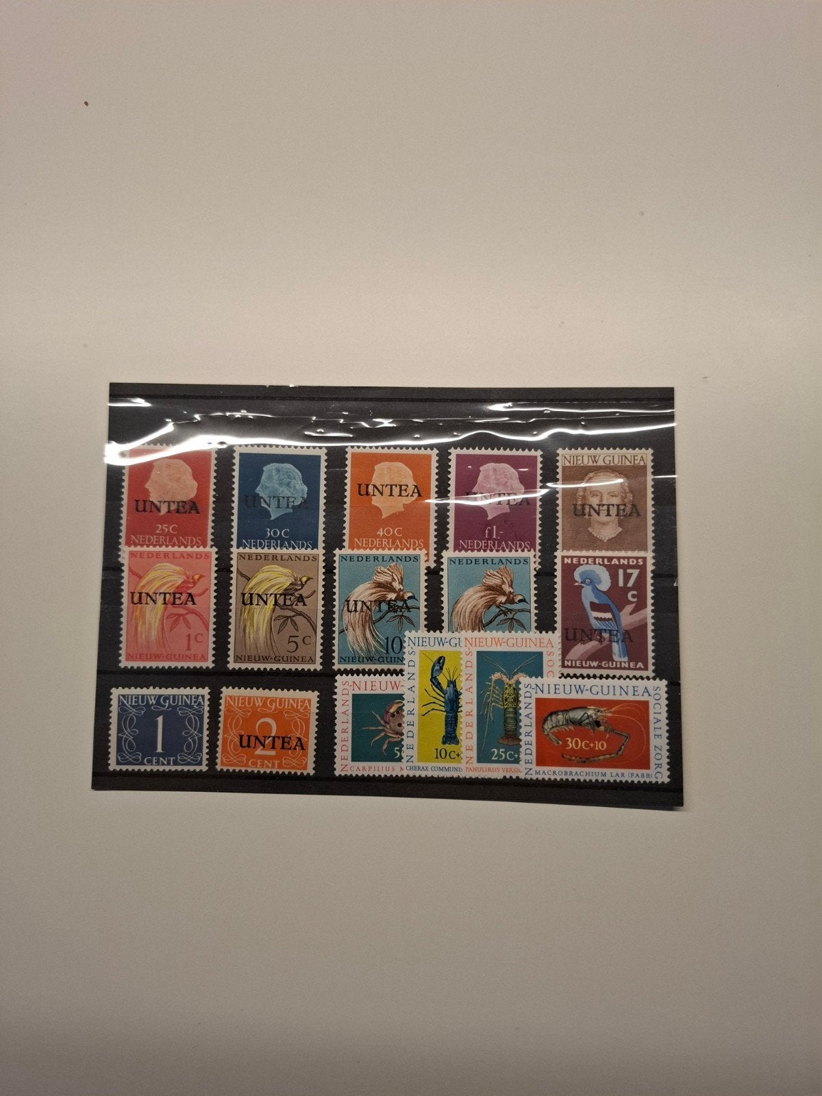 Setje Nieuw-Guinea postfris, Verzenden, Buitenland