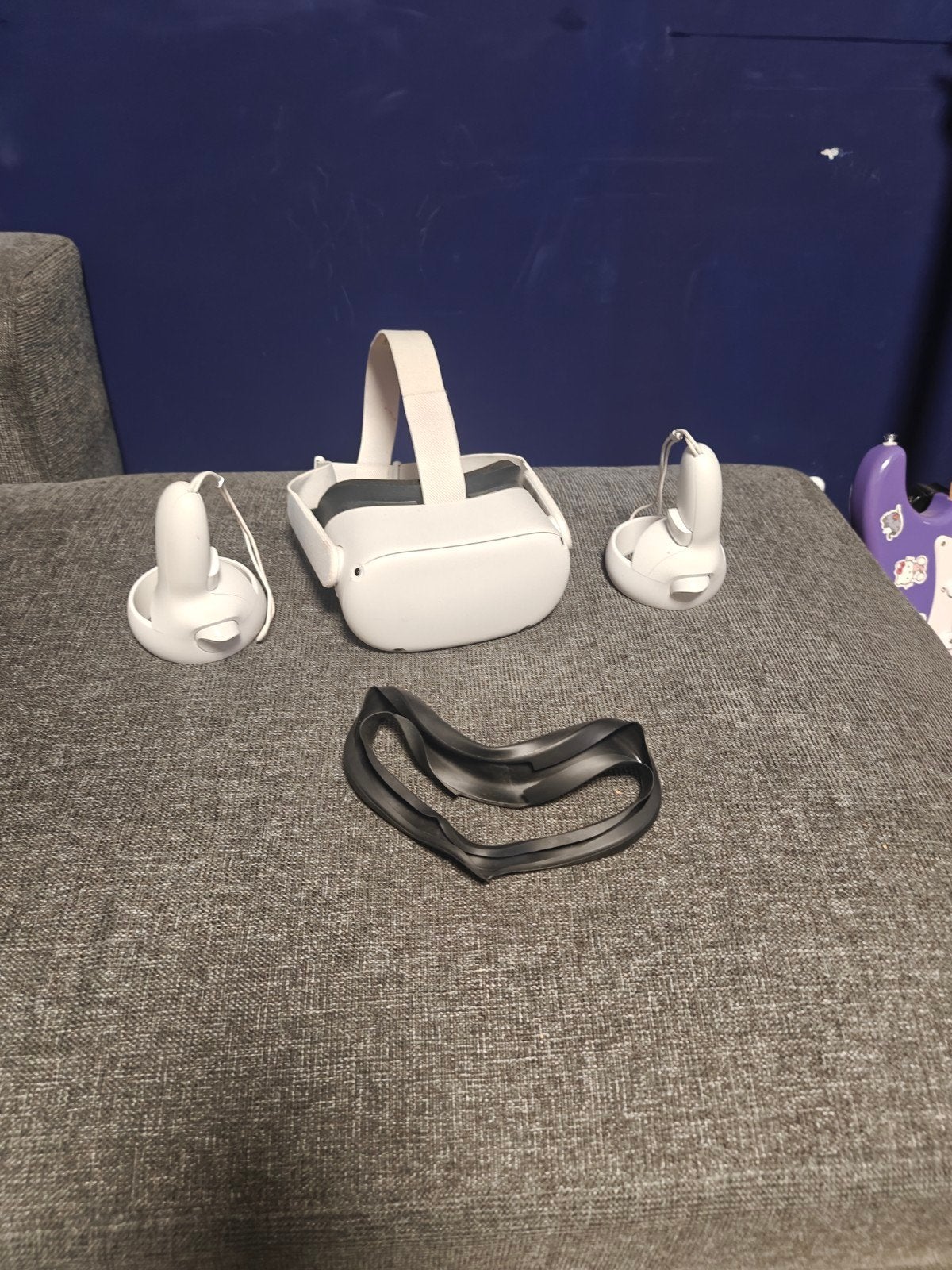 Meta Quest 2 VR-headset met controllers, Ophalen, Zo goed als nieuw, VR-bril, Overige platformen
